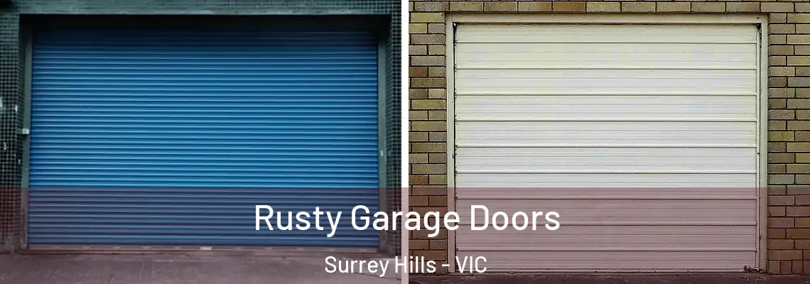 Rusty Garage Doors Surrey Hills - VIC