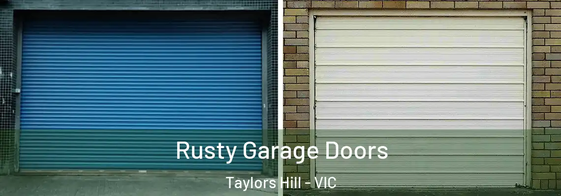 Rusty Garage Doors Taylors Hill - VIC